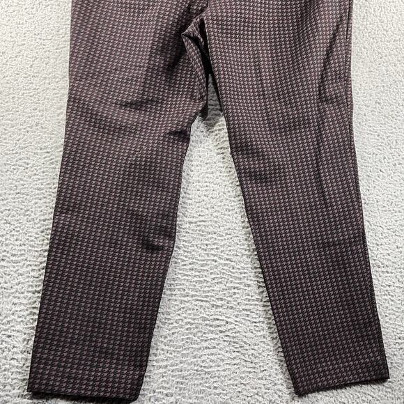 ALFANI PANTS WOMENS 18W PLUS RED BLACK SKINNY LEG COMFORT WAIST 40x29 NWT NEW - Picture 9 of 12
